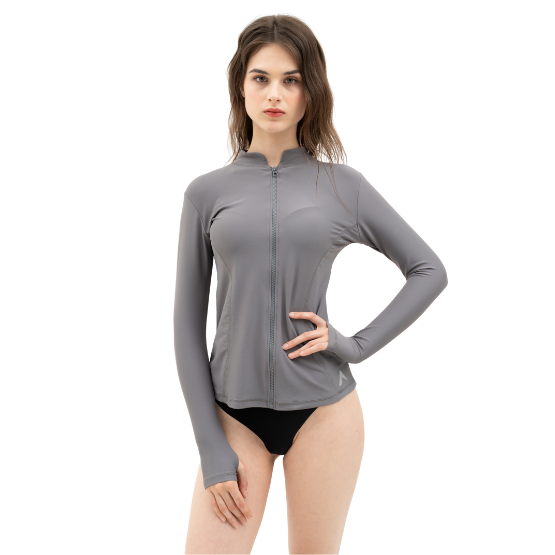 Ladies Gray - Rashguard Flexcurrent - Image 3