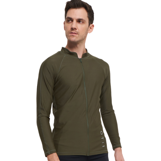 Green Male Rashguard Flexcurrent - Green - Image 2