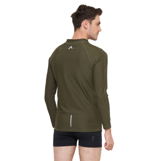 Green Male Rashguard Flexcurrent - Green - Image 5