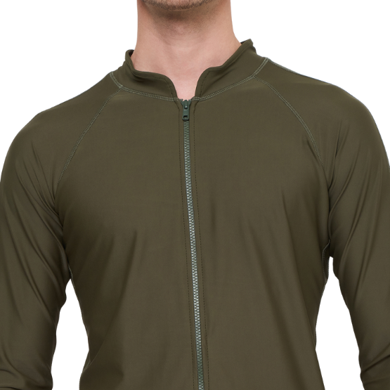Green Male Rashguard Flexcurrent - Green - Image 4